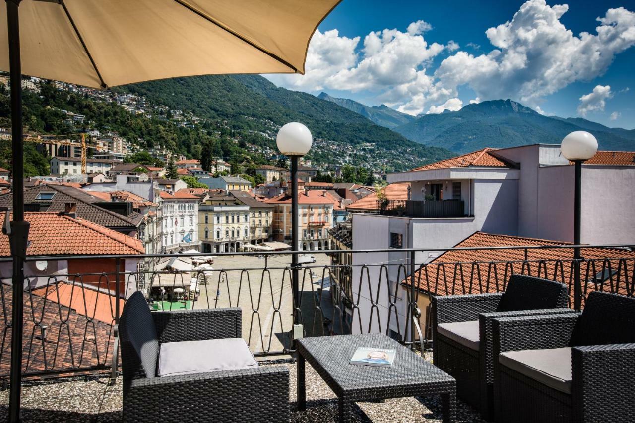 Residenze Dell'Angelo Hotel Locarno Exterior foto