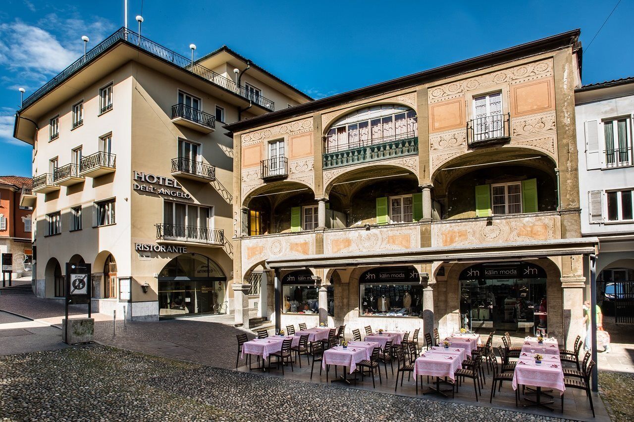Residenze Dell'Angelo Hotel Locarno Exterior foto
